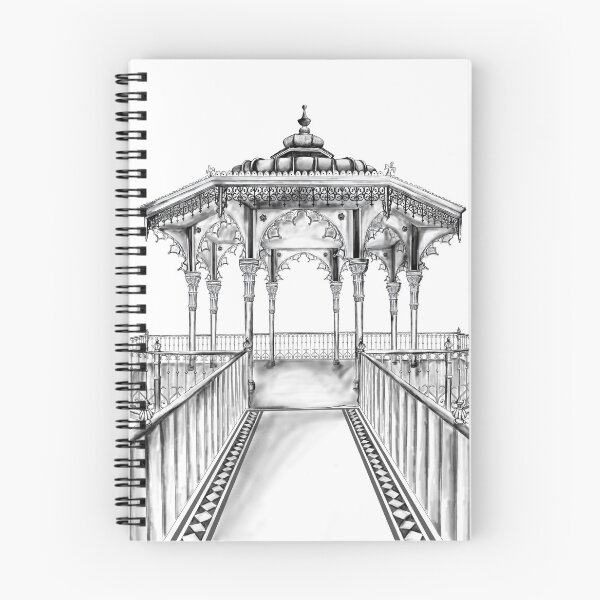 Item preview, Brighton Bandstand illustration - Brighton beach designed and sold by amyverse.