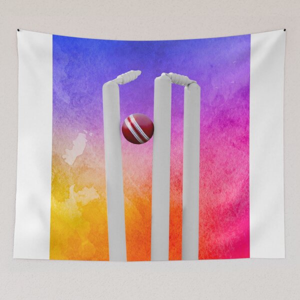 Item preview, Colourful Cricket Stumps designed and sold by Terri Waters Photography & Design.