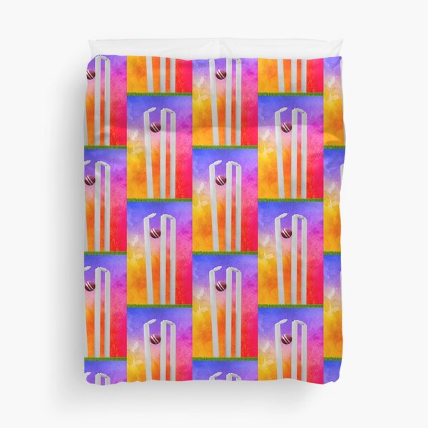 Item preview, Colourful Cricket Stumps designed and sold by Terri Waters Photography & Design.