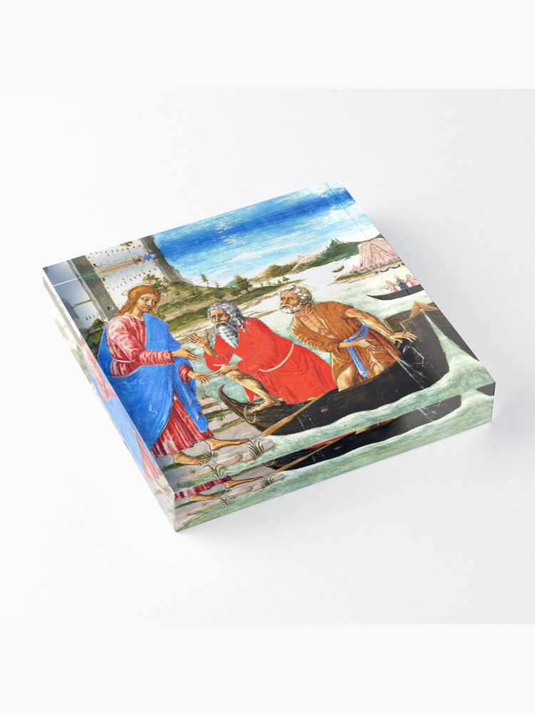 Alternate view of The Calling of Saints Peter and Andrew Acrylic Block