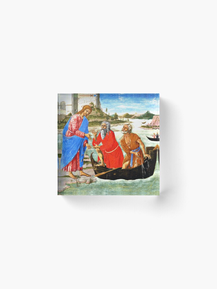 Alternate view of The Calling of Saints Peter and Andrew Acrylic Block