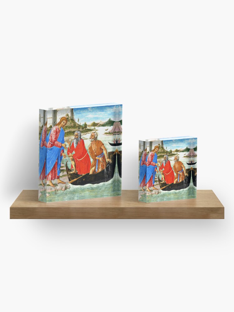 Alternate view of The Calling of Saints Peter and Andrew Acrylic Block