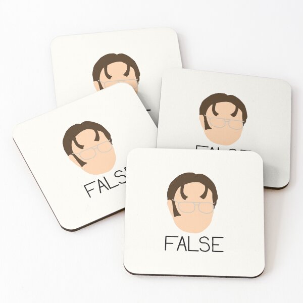 Item preview, Dwight Schrute “False” designed and sold by Sara Bee.