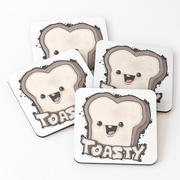 Item preview, Toasty The Tasty Piece Of Toast  designed and sold by swiftyspade.