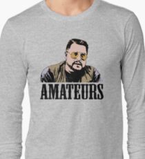 The Big Lebowski Walter Sobchak Amateurs Color T-Shirt Long Sleeve T-Shirt