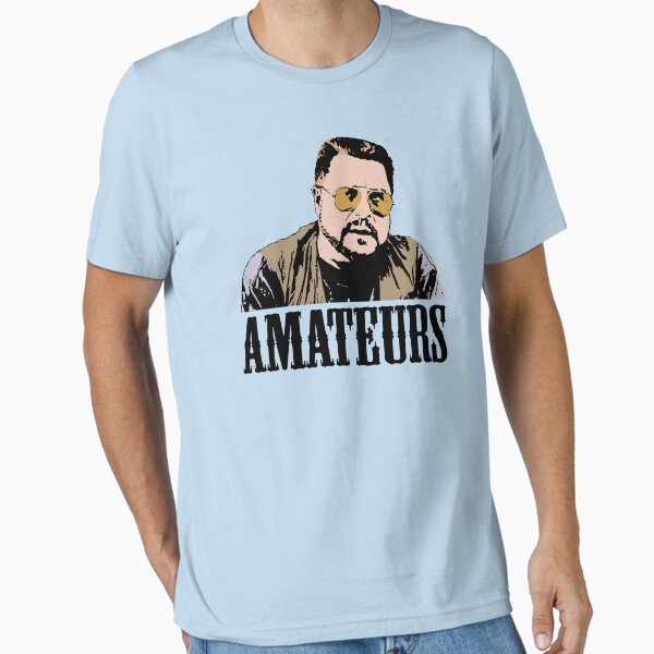 Vista previa del artículo con la obra «La camiseta Big Lebowski Walter Sobchak Amateurs Color», diseñado y vendido por theshirtnerd.
