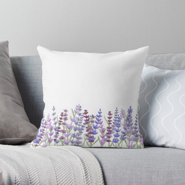 Lavender Pillows & Cushions | Redbubble