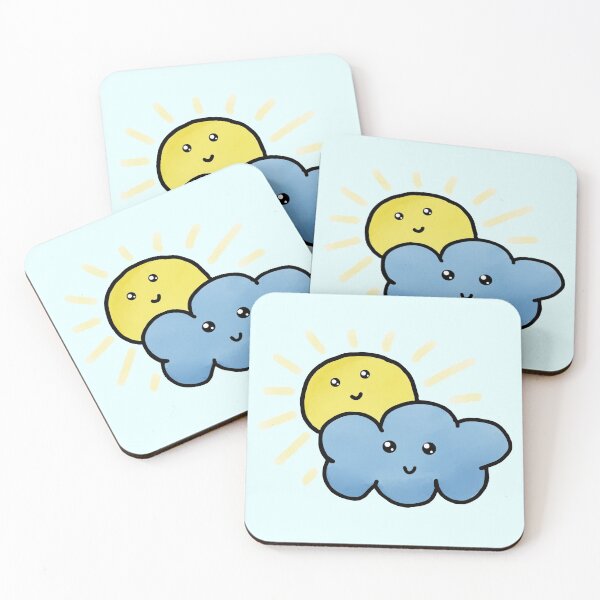 Item preview, Happy sun and cloud designed and sold by Sara Bee.