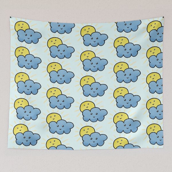 Item preview, Happy sun and cloud designed and sold by Sara Bee.