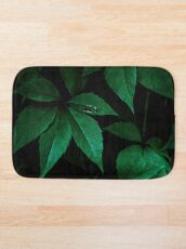 Dark Leaves 7 Bath Mat
