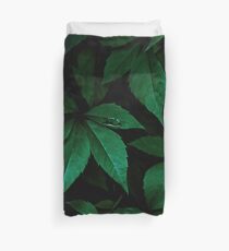 Dark Leaves 7 Duvet Cover