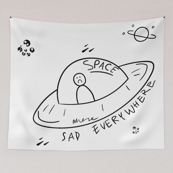 Item preview, sad everywhere designed and sold by merryjink.