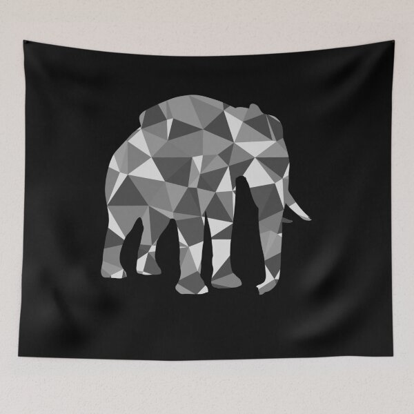 Item preview, Polygon elephant designed and sold by 1681830934131.