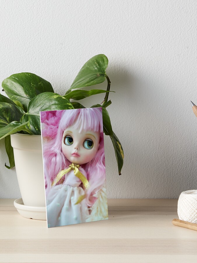 Custom Blythe Doll - Aiya by Jenny Lee of Jennylovesbenny | Art Board Print