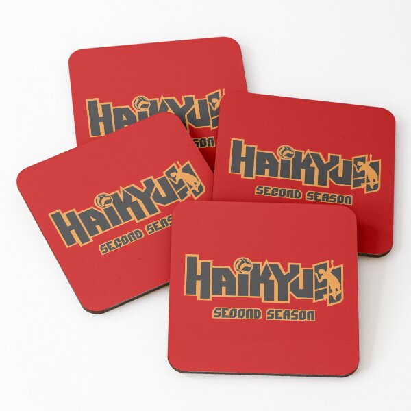 haikyuu Coasters (Set of 4)