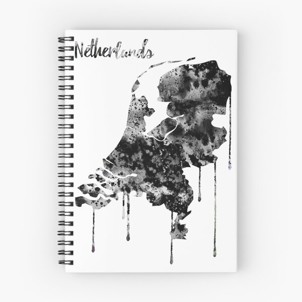 Item preview, Netherlands map, Netherlands designed and sold by Rosaliartbook.