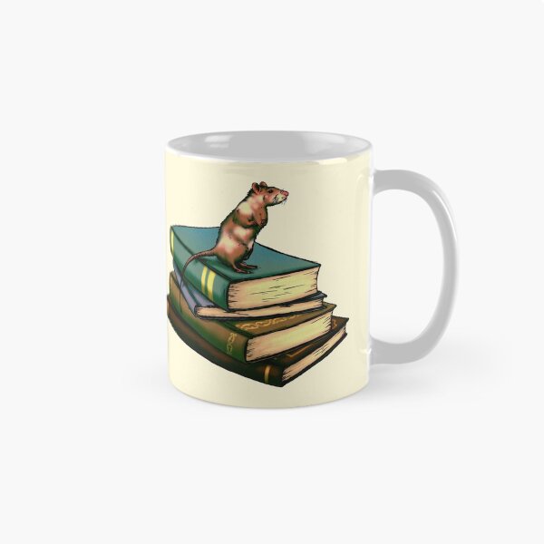 Item preview, widely read rat designed and sold by MMMSdesigns.