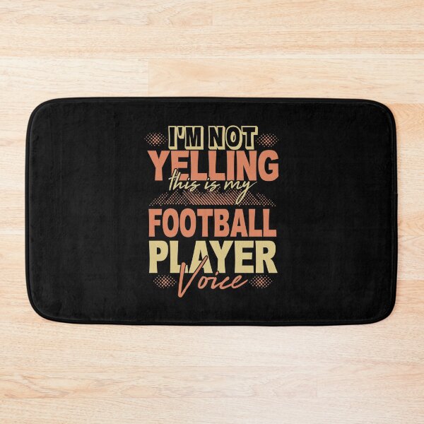 Item preview, Football player saying sport hobby designed and sold by 1681830934131.