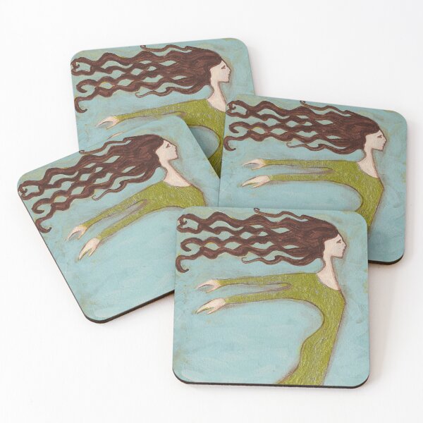 Item preview, Flying Girl Adapts to New Lands or Fish Lessons designed and sold by rowenamurillo.