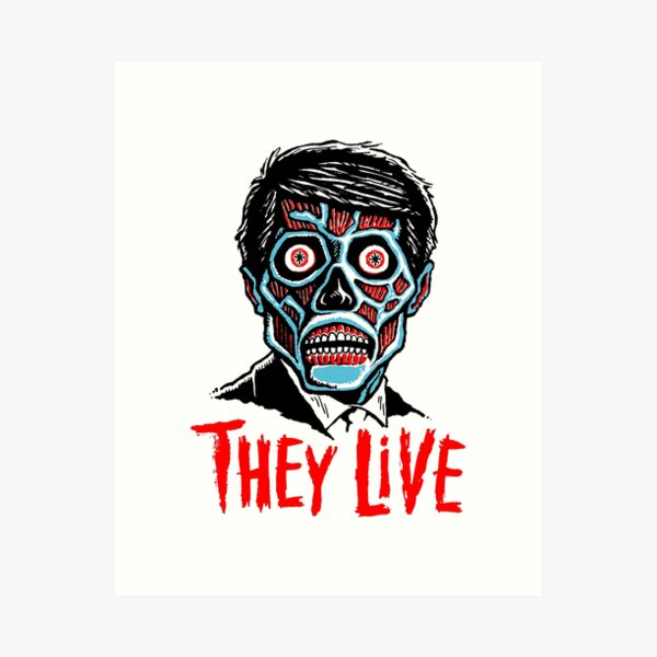 80s Cult Live Movie Art Print