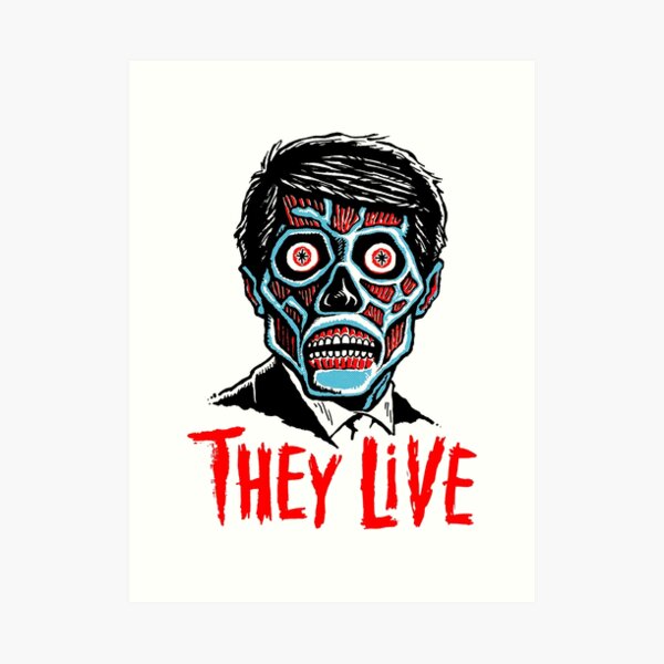 80s Cult Live Movie Art Print