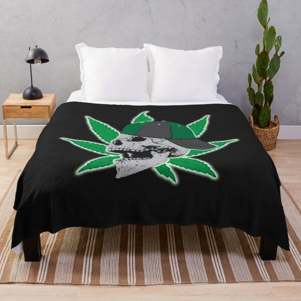 Item preview, Cool Marijuana skull designed and sold by tarek25.