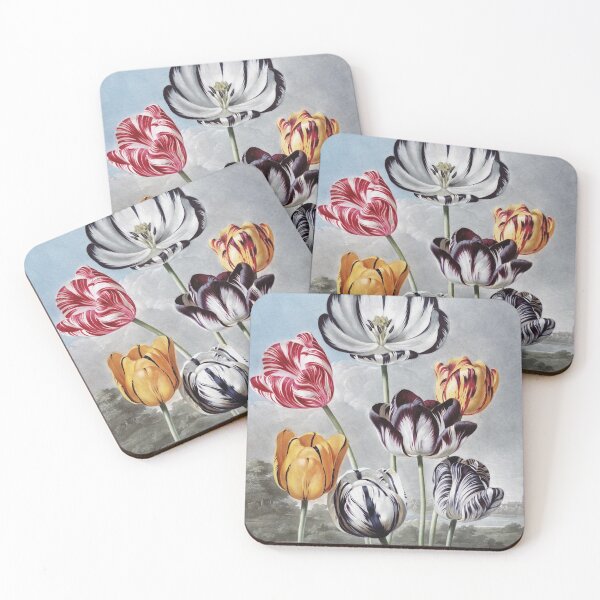 Item preview, Robert John Thornton - Tulips designed and sold by vakashop.