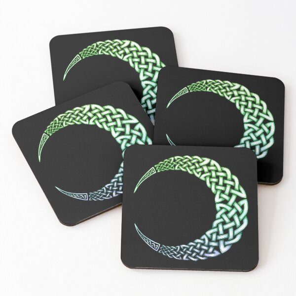 Item preview, Celtic Knotwork Moon designed and sold by MMMSdesigns.