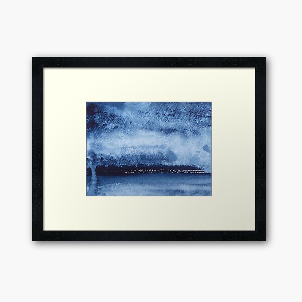 Storm Approaching Framed Art Print