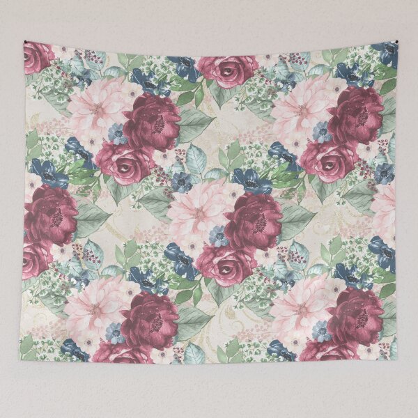 Item preview, Rosebuds Watercolor Delicate Pattern designed and sold by MclaughlinGifts.