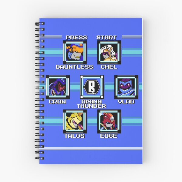 Item preview, Rising Thunder - Megaman 2 Boss Select designed and sold by Jyrz.
