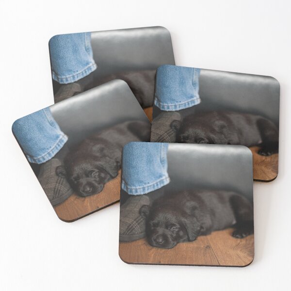 Item preview, Sleepy Puppy on feet designed and sold by RedGrouse.