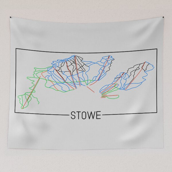 Item preview, Stowe Trail Rating Map designed and sold by ChasingGnarnia.