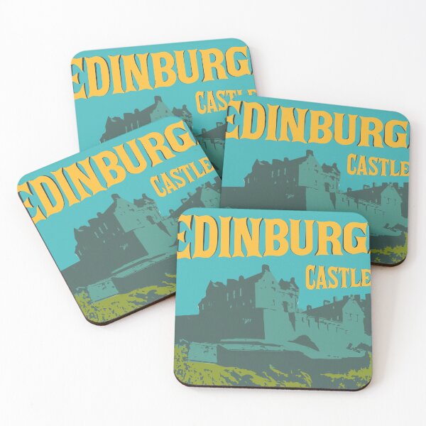 Item preview, Edinburgh Castle- Retro Illustration designed and sold by winkeltriple.