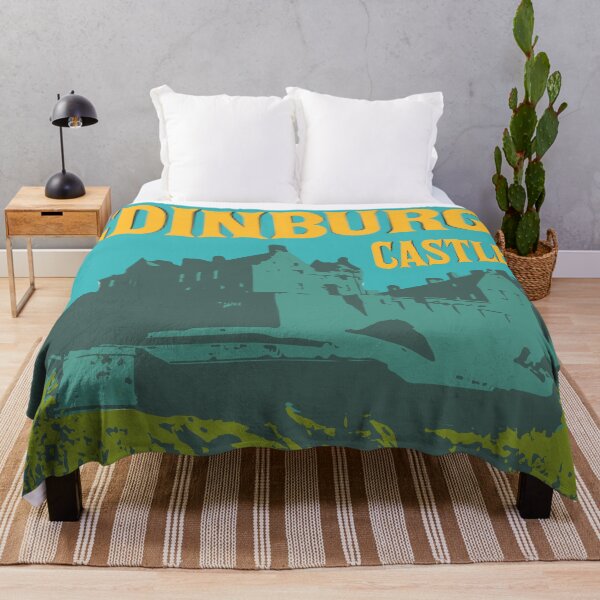 Item preview, Edinburgh Castle- Retro Illustration designed and sold by winkeltriple.