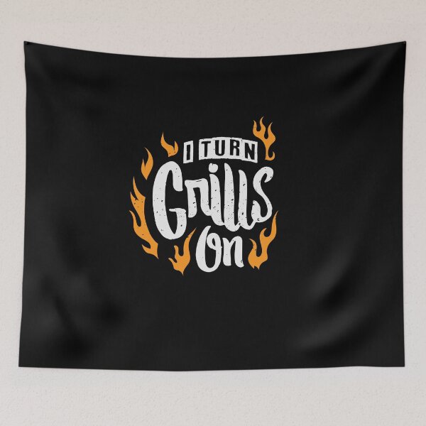 Item preview, Barbecue - I Turn Grills on designed and sold by Mohja-Design.