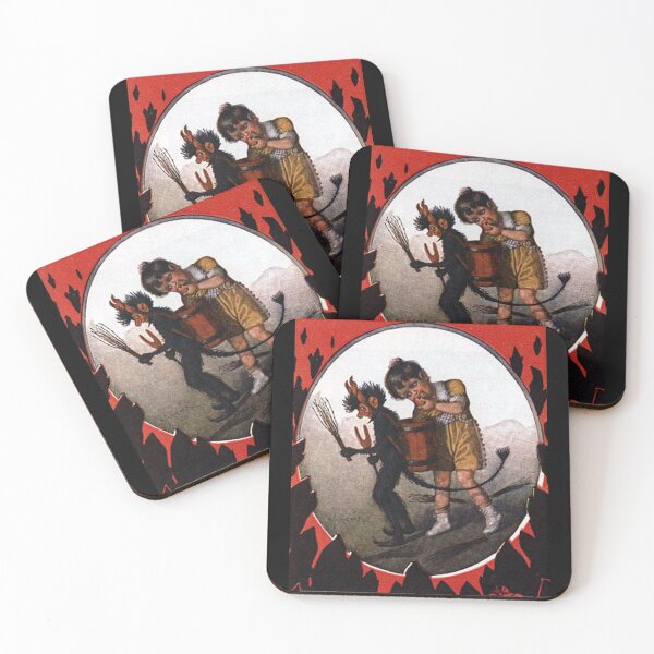 Item preview, Krampus Victorian greetings designed and sold by forgottenbeauty.