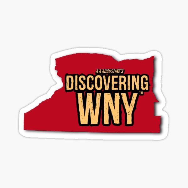 Discovering WNY Logo Sticker