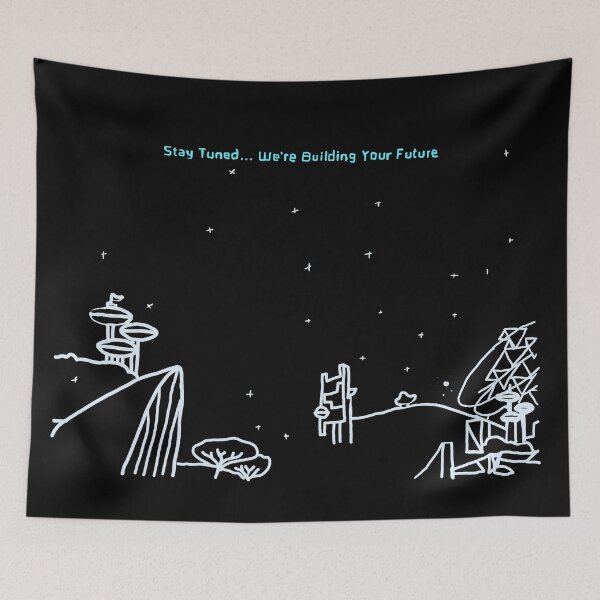 Item preview, Stay tuned, space boy designed and sold by willowsbunnies.