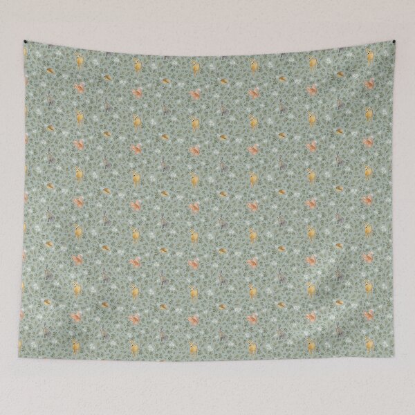 Item preview, Woodland in Light Green designed and sold by Samantha  Oakes.