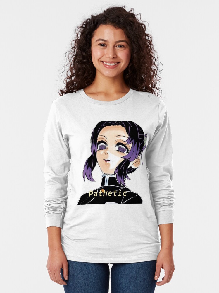 Alternate view of Kimetsu Yaiba No (Demon Slayer) - Shinobu Kocho Long Sleeve T-Shirt