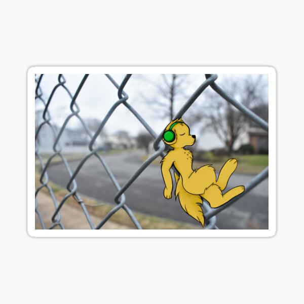 Real Life Cartoon Stickers Redbubble - jurassic park fences roblox accurate roblox