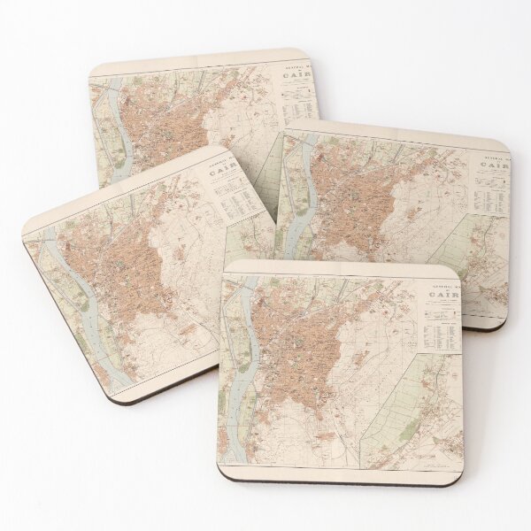 Item preview, Map of Cairo circa 1920 designed and sold by robzeeart.