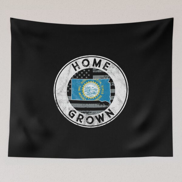 Item preview, South Dakota Native Home Grown State American Flag Pride  Premium design designed and sold by CreatedByHeidi.