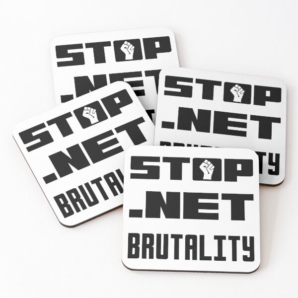 Item preview, STOP .NET BRUTALITY • Programmer Humor designed and sold by ramiro.