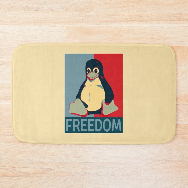 Item preview, Tux Freedom for Linux Users designed and sold by ramiro.