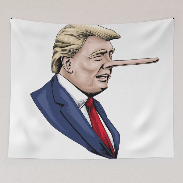Item preview, Donald Trump Is A Liar Pinocchio Nose  designed and sold by JKWArtwork.