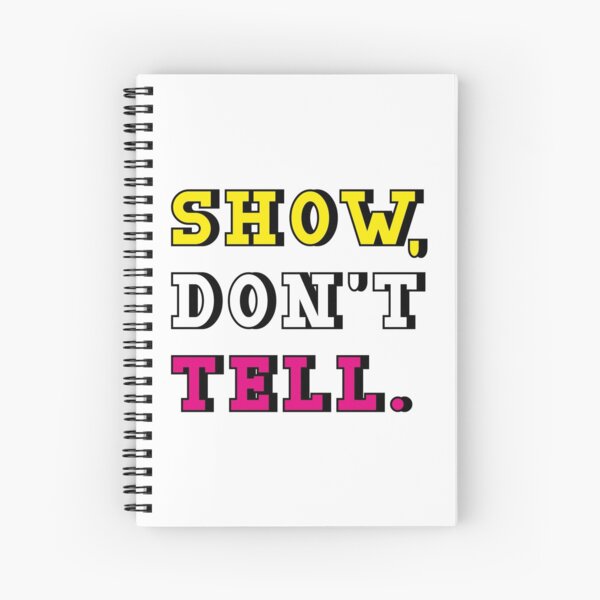 Item preview, First rule of writing: show, don't tell. (comics variant) designed and sold by LiveForever.