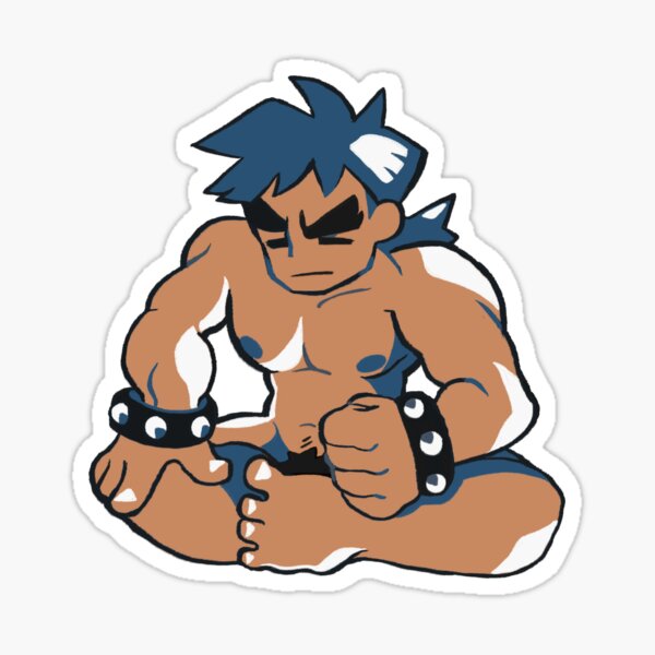 Bruno (Pocket Men RBY) Glossy Sticker