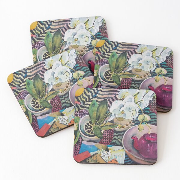 Item preview, Winter patterns still life, Kirstin White, watercolour. designed and sold by Kirstin White.